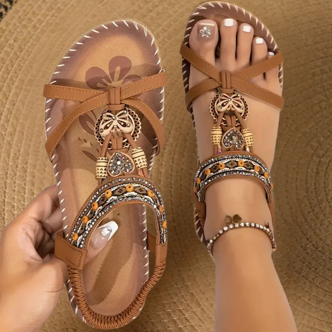 Léonie™ - Sandales Bohèmes d’Été