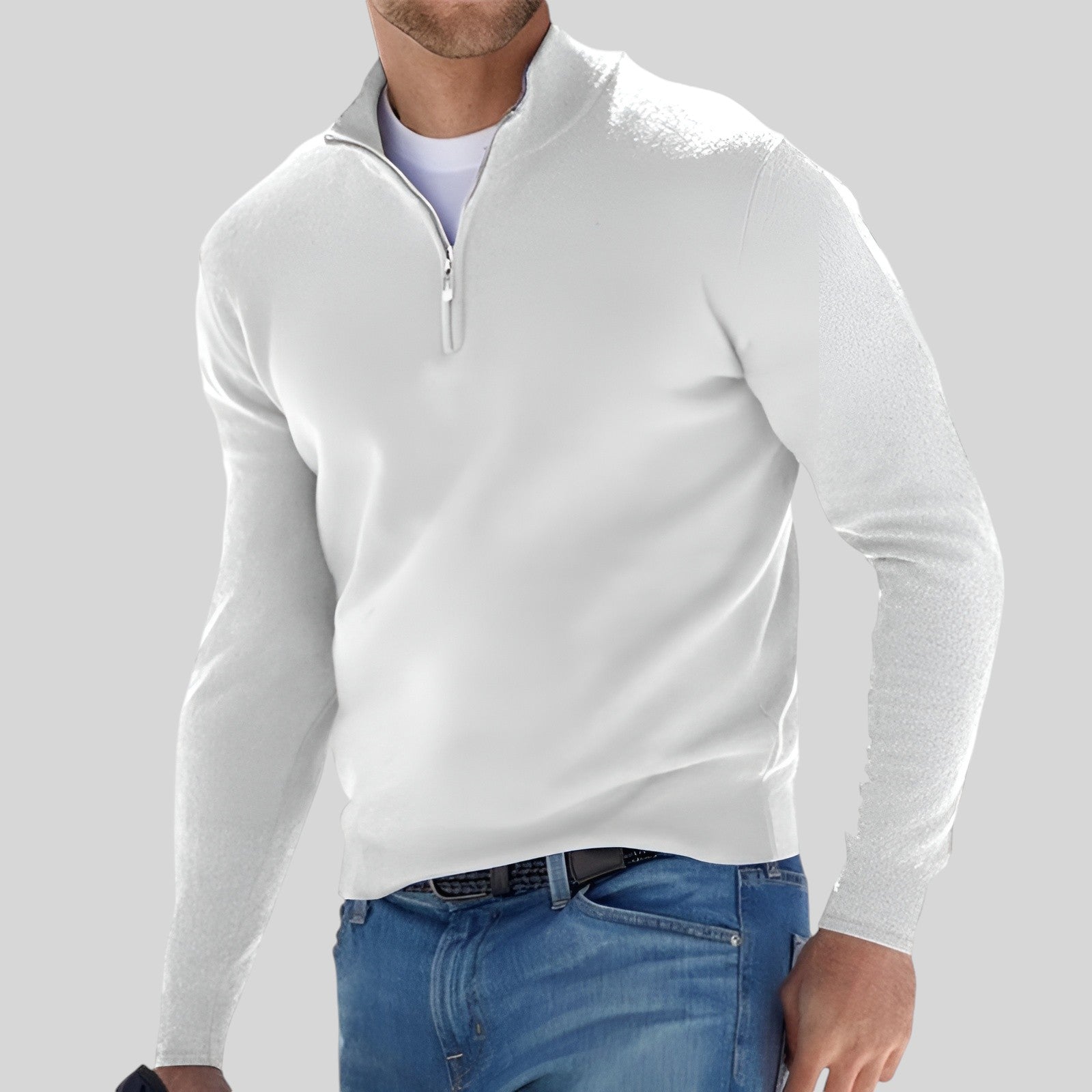 Marven™ - Pull zippé moderne