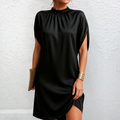 Virelle™ - Robe Noire Élancée
