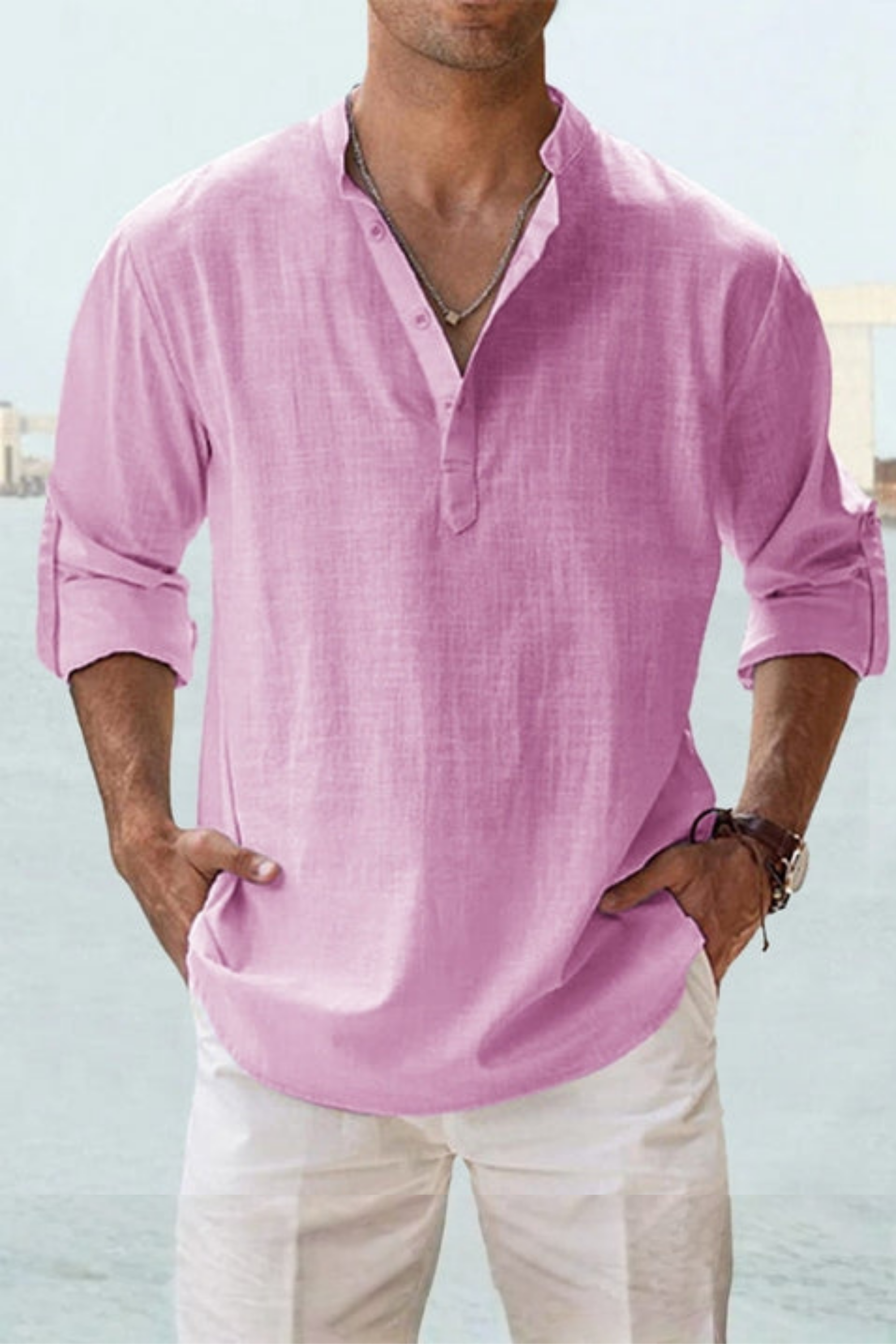 Cedrion Ligne | chemise col tunisien