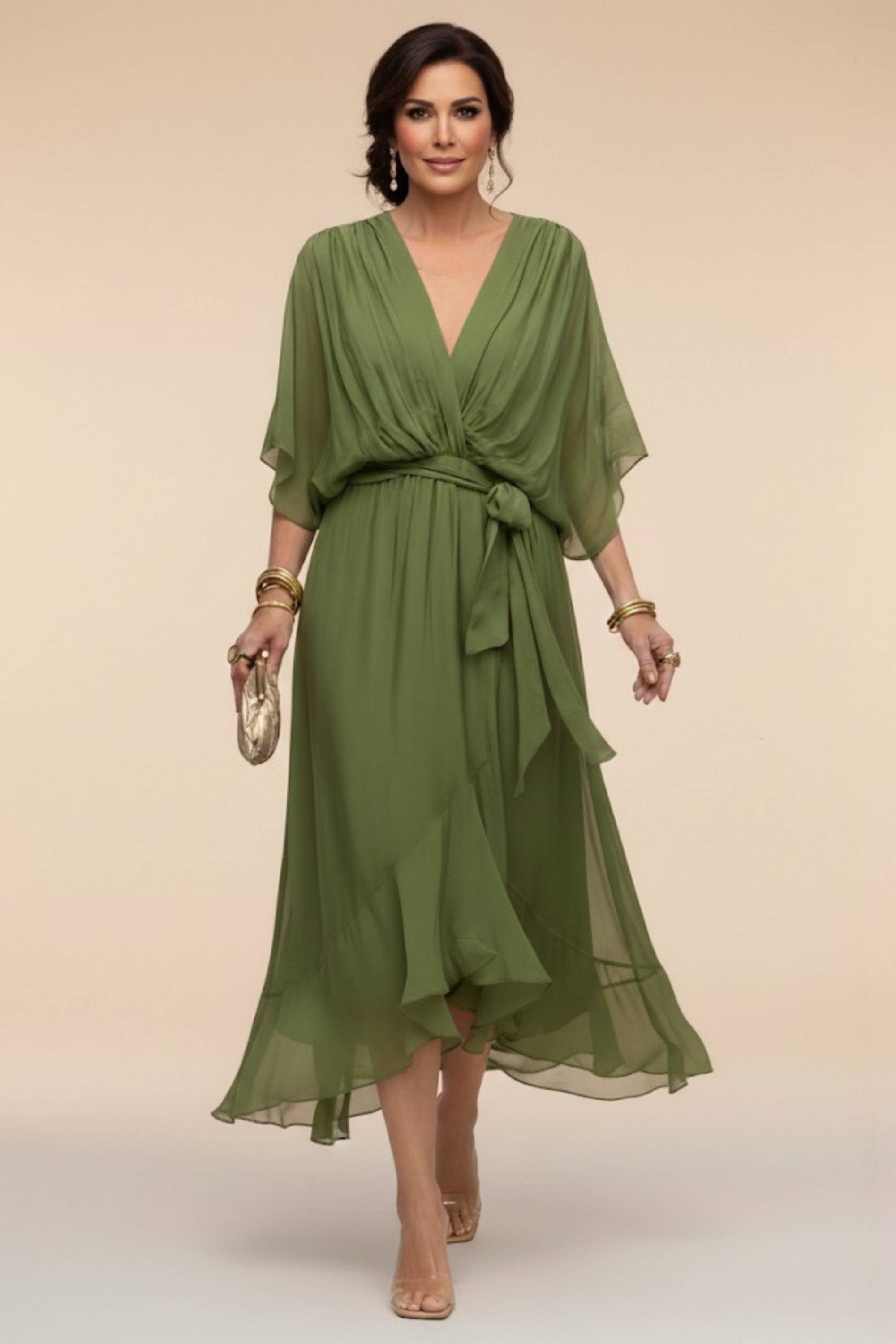 Élovira™ - Robe en chiffon