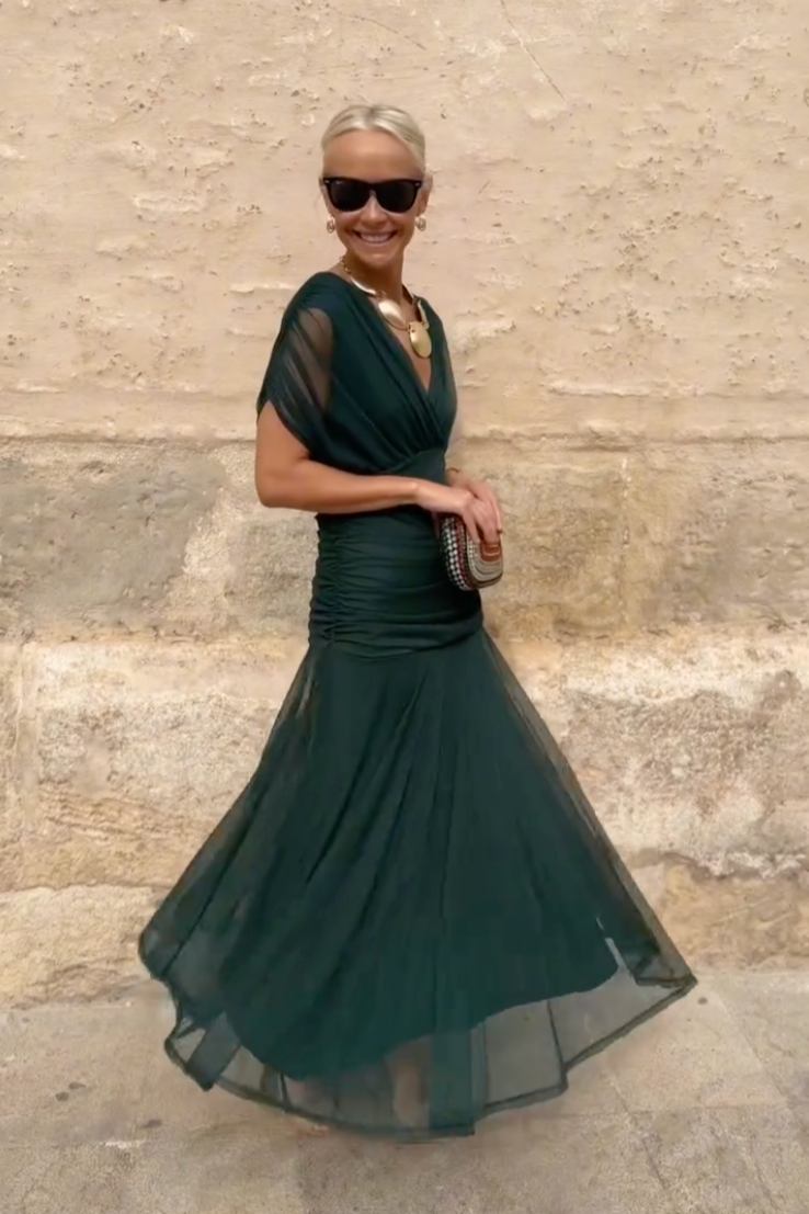 Élora™ - Maxi chic à col V