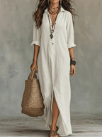 Éloïse™ - Robe Maxi Fluide et Féminine