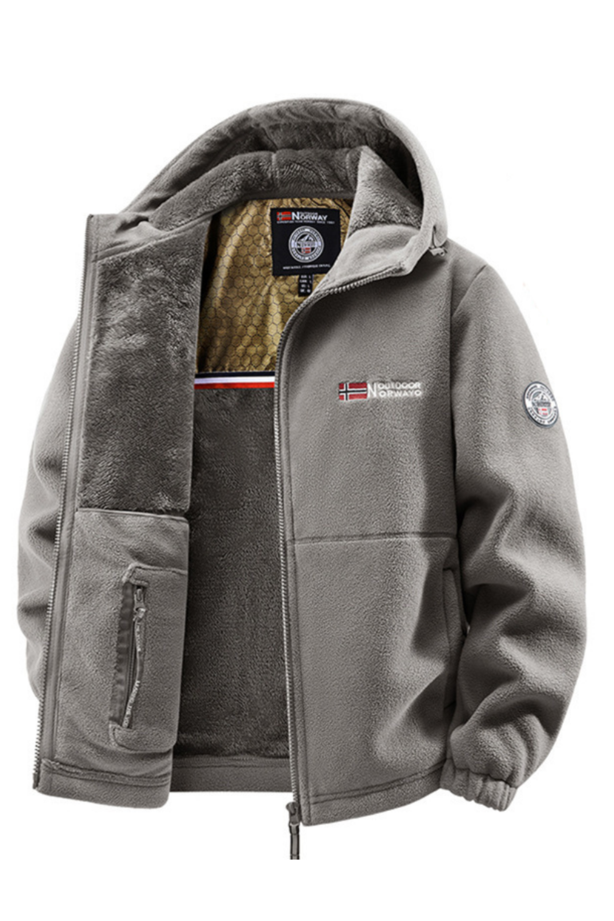 Nathaniel | Veste d’hiver au confort scandinave
