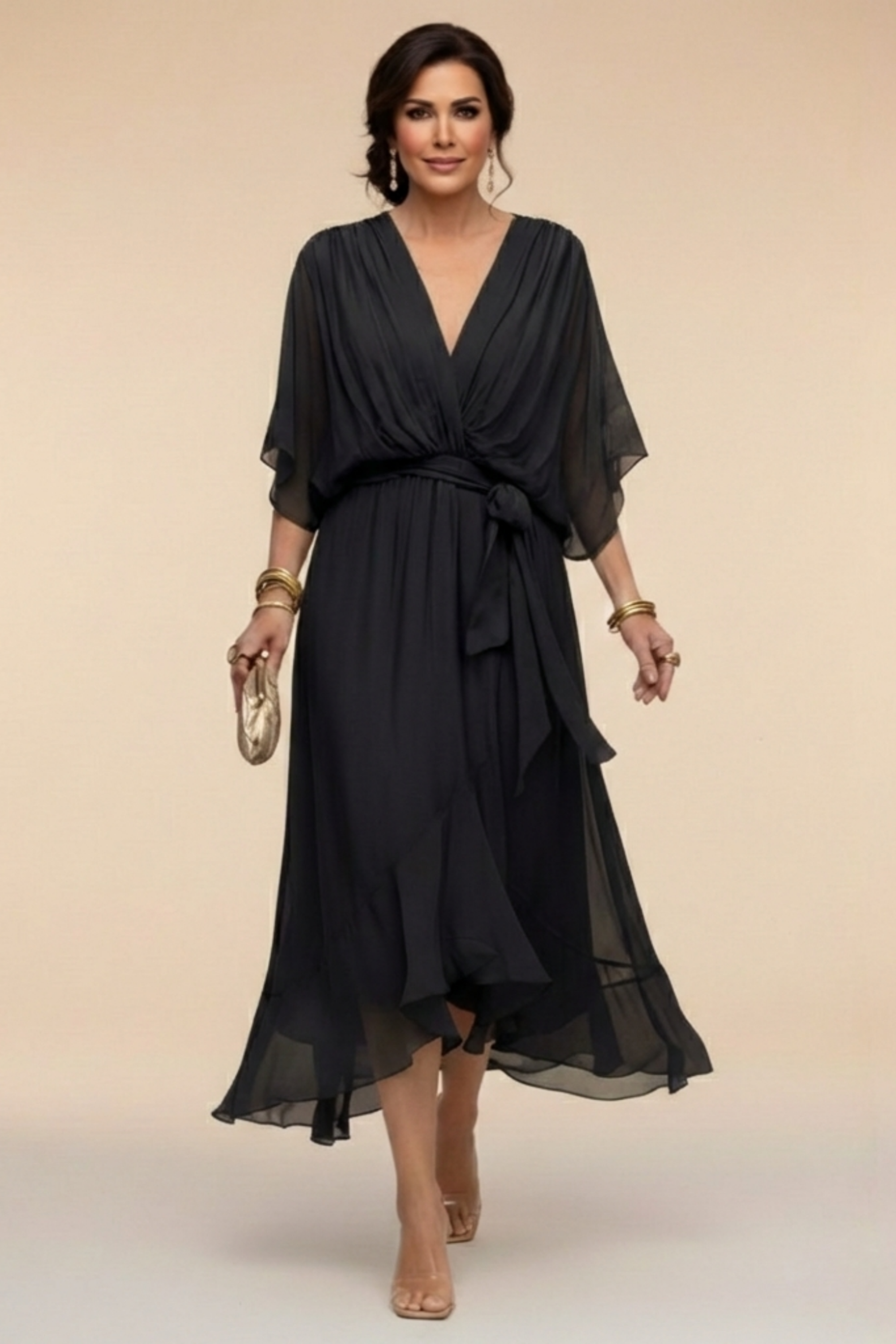 Élovira™ - Robe en chiffon