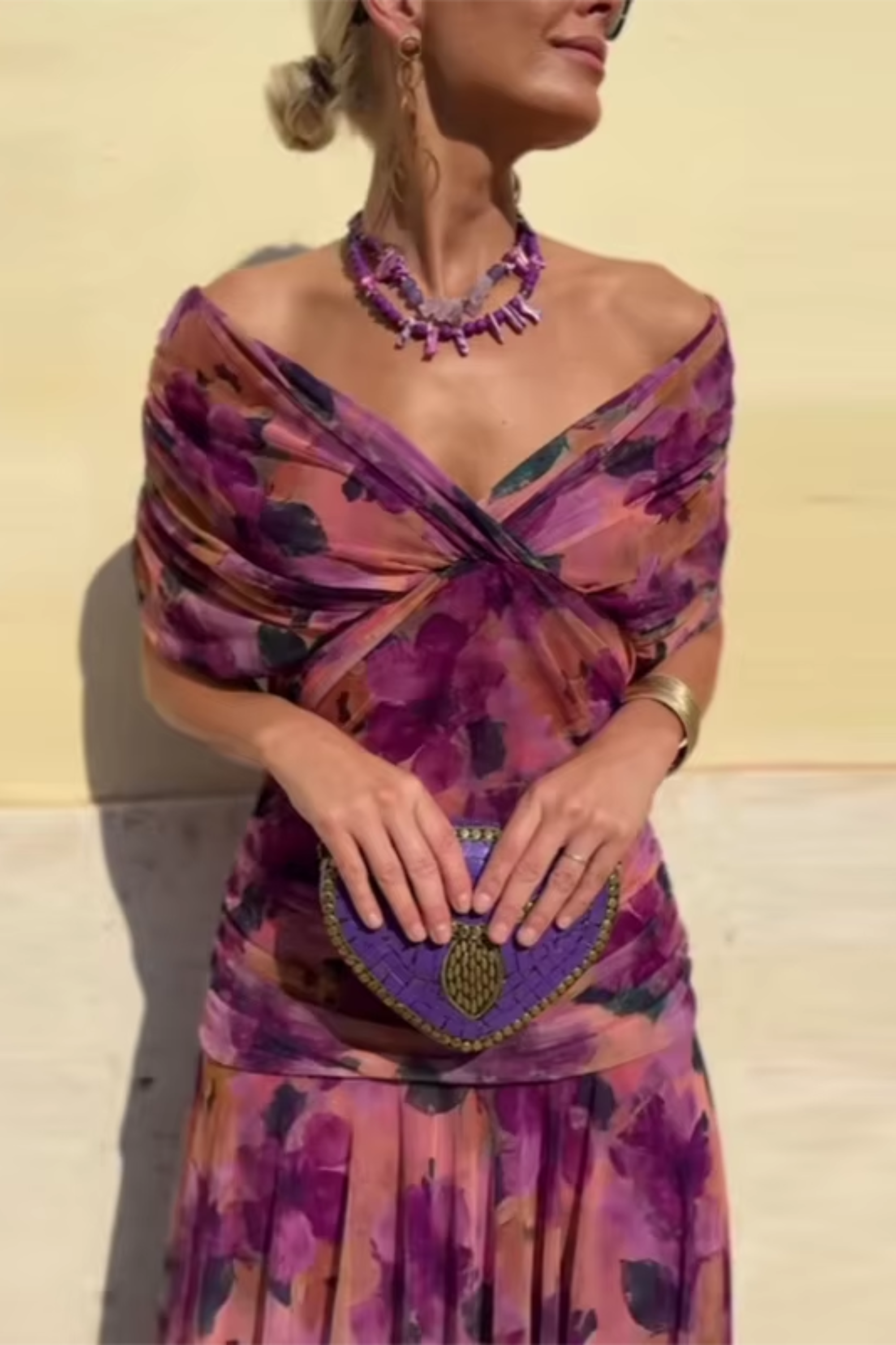 Élora™ - Maxi chic à col V