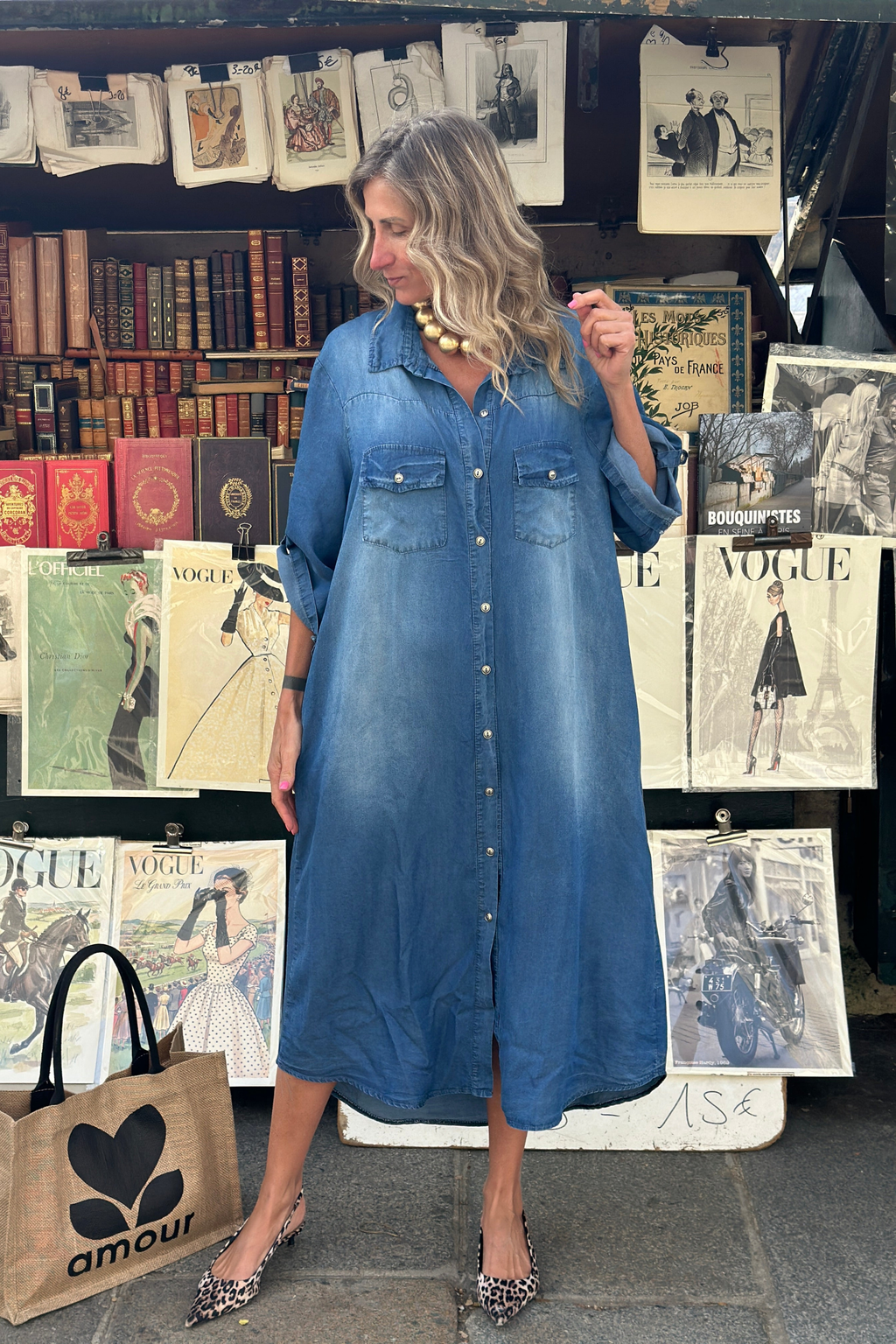 Céliane | Robe Tencel Saint-Tropez
