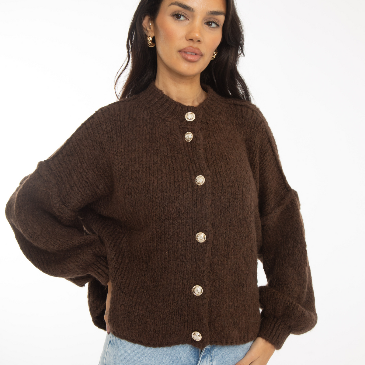 Lotte™ - Kuscheliger Oversize-Cardigan