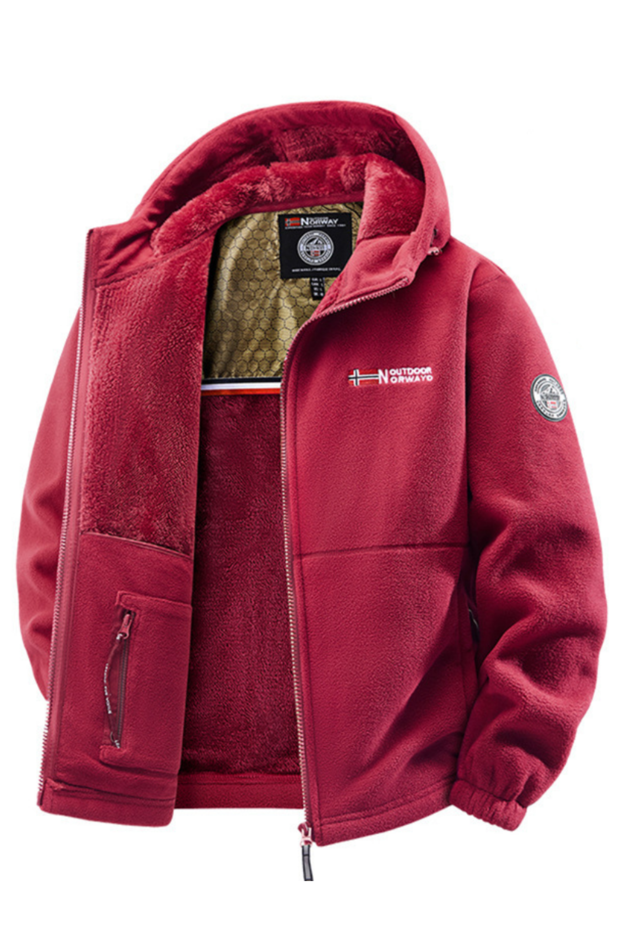 Nathaniel | Veste d’hiver au confort scandinave