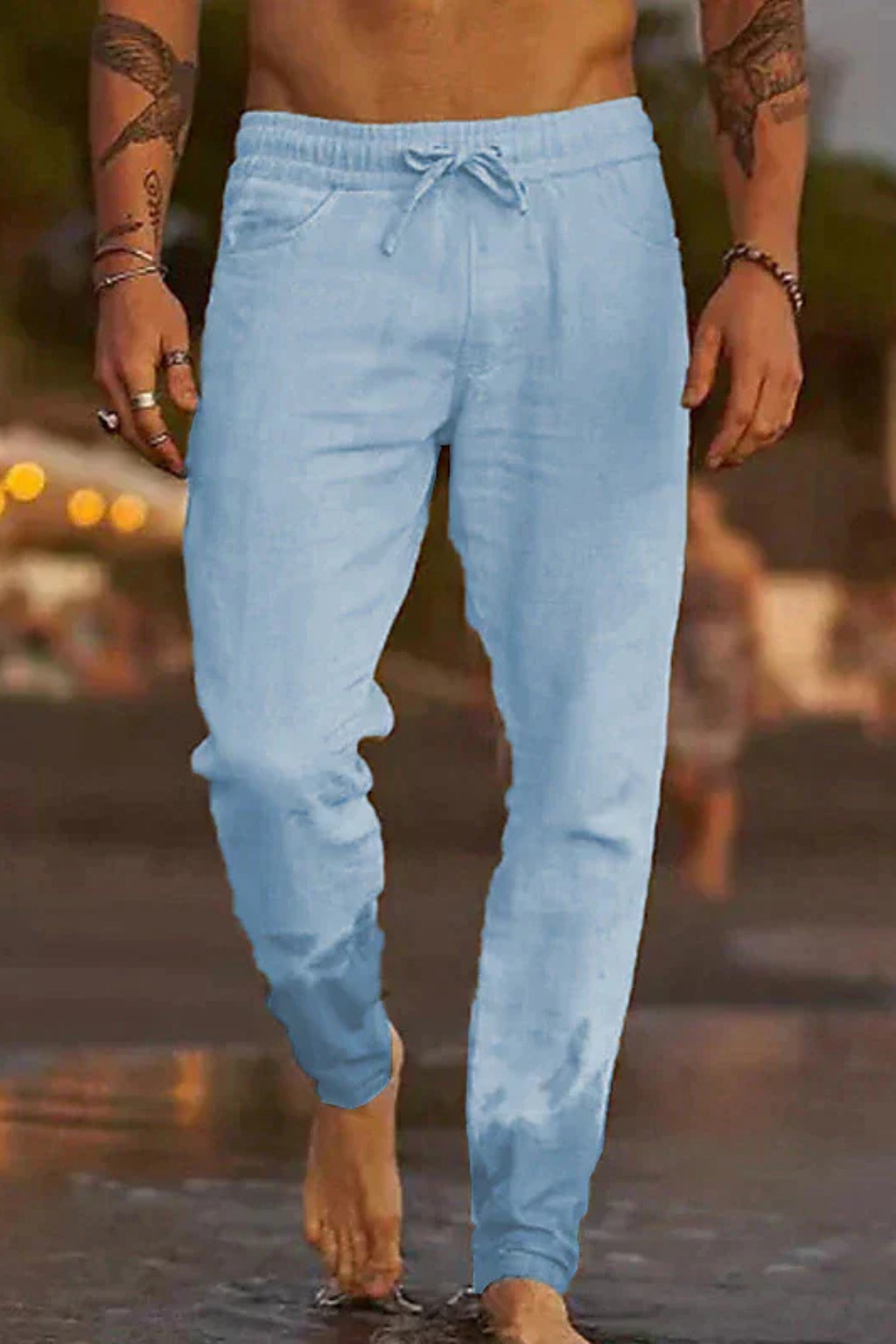 Aurelion Solace | pantalon à cordon de serrage