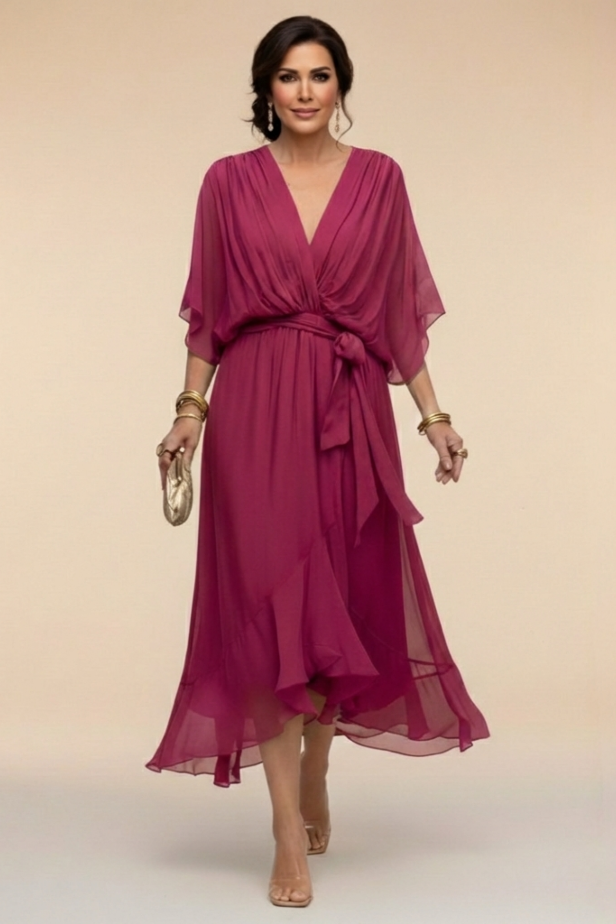 Élovira™ - Robe en chiffon