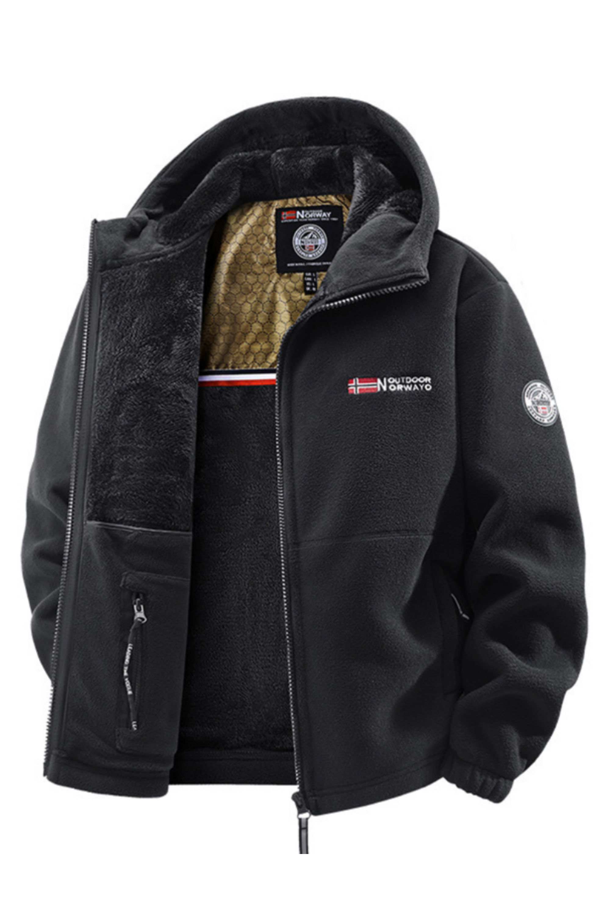 Nathaniel | Veste d’hiver au confort scandinave