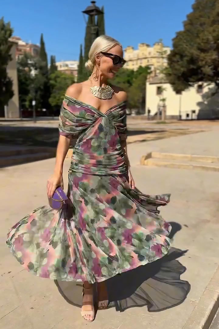Élora™ - Maxi chic à col V