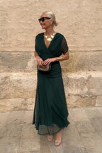 Élora™ - Maxi chic à col V