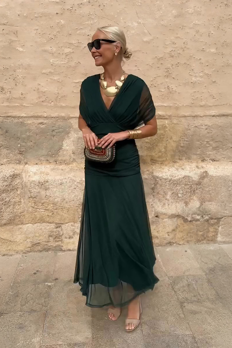 Élora™ - Maxi chic à col V