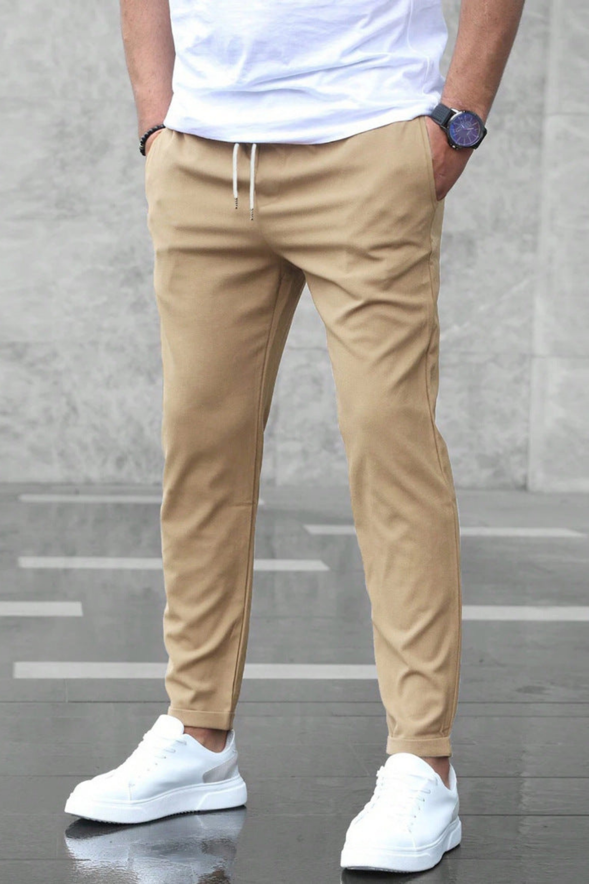 Valerion Ligne | pantalon jogging ajusté à cordon