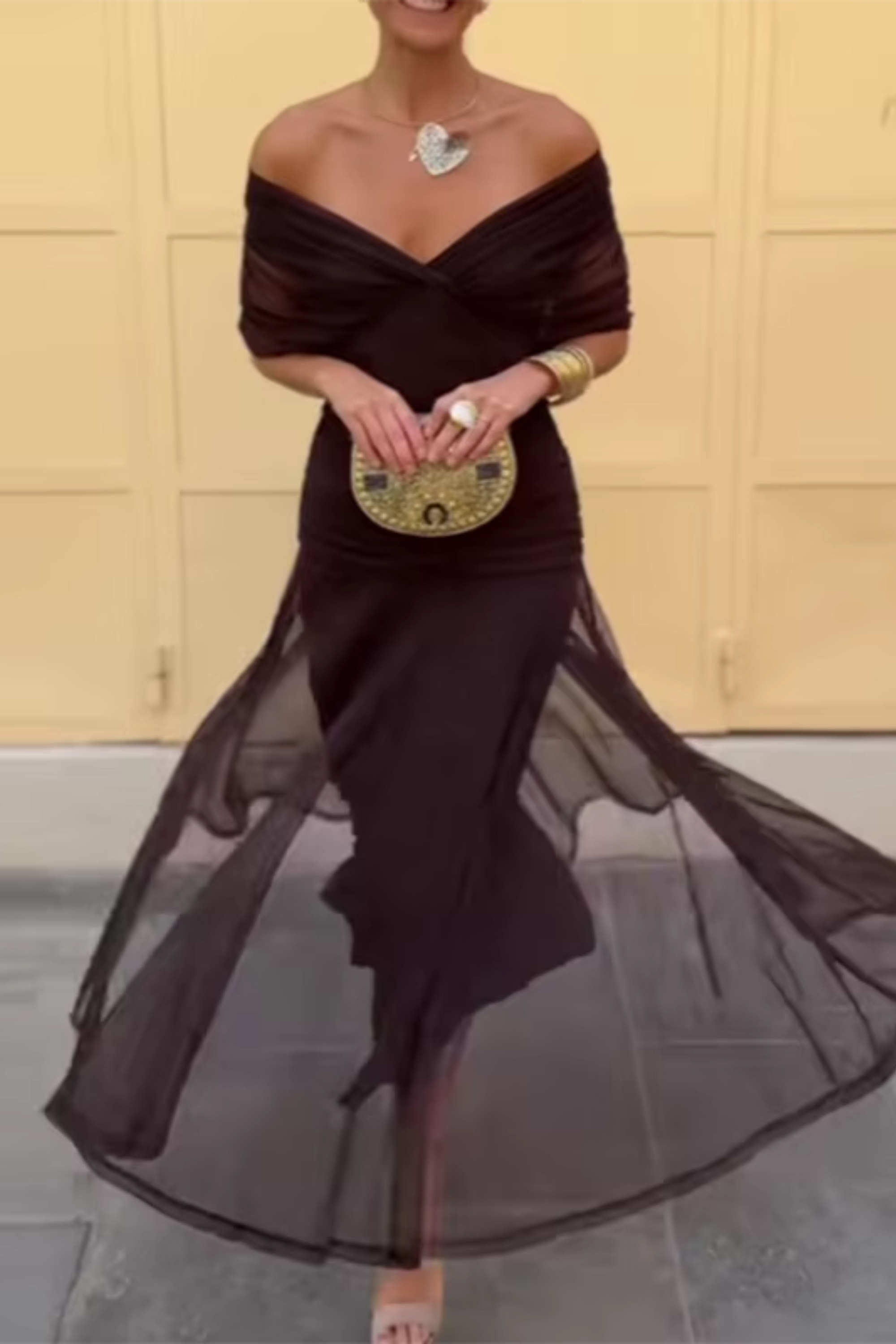 Élora™ - Maxi chic à col V