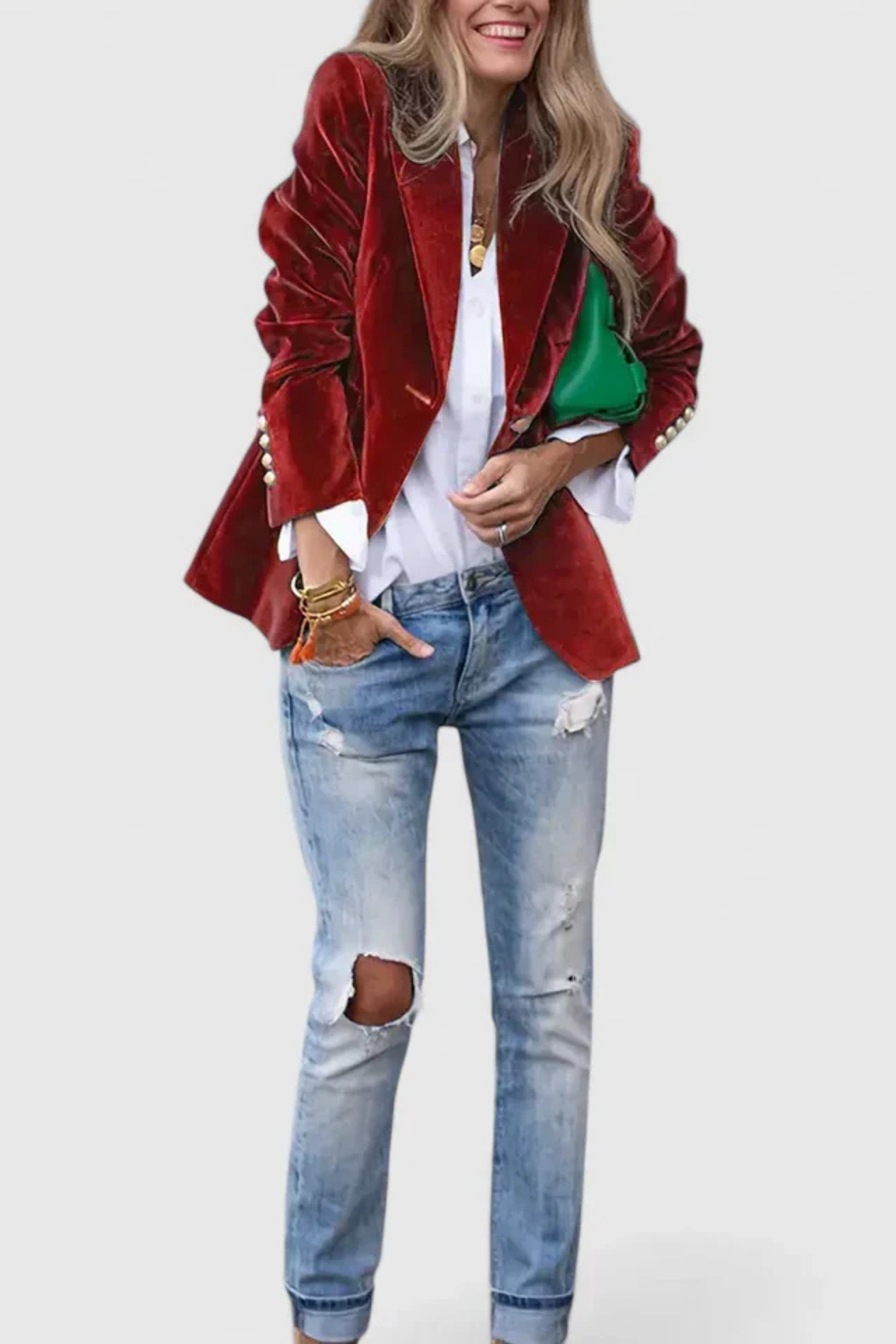 Elyvora™ - Blazer élégante