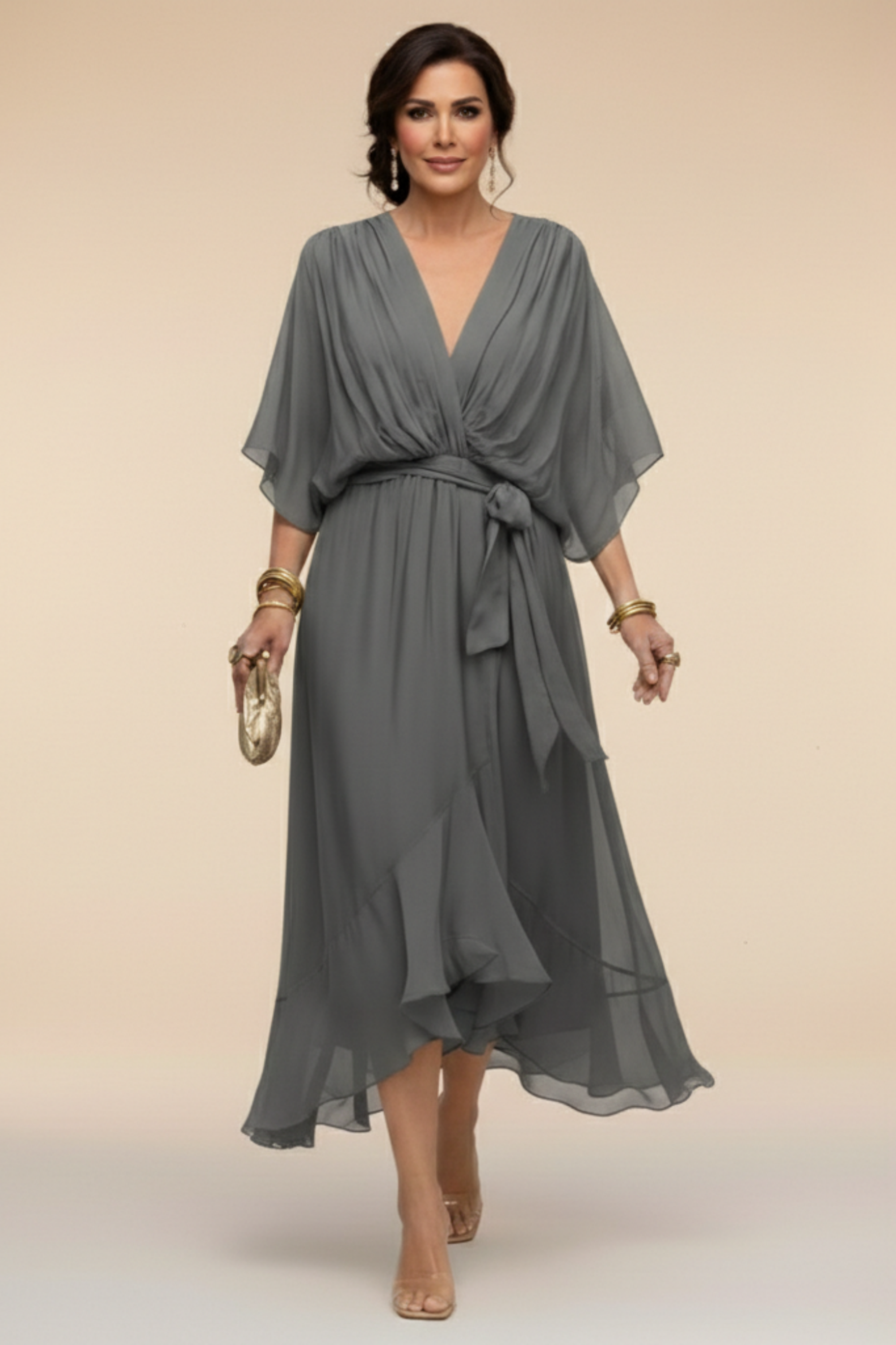 Élovira™ - Robe en chiffon