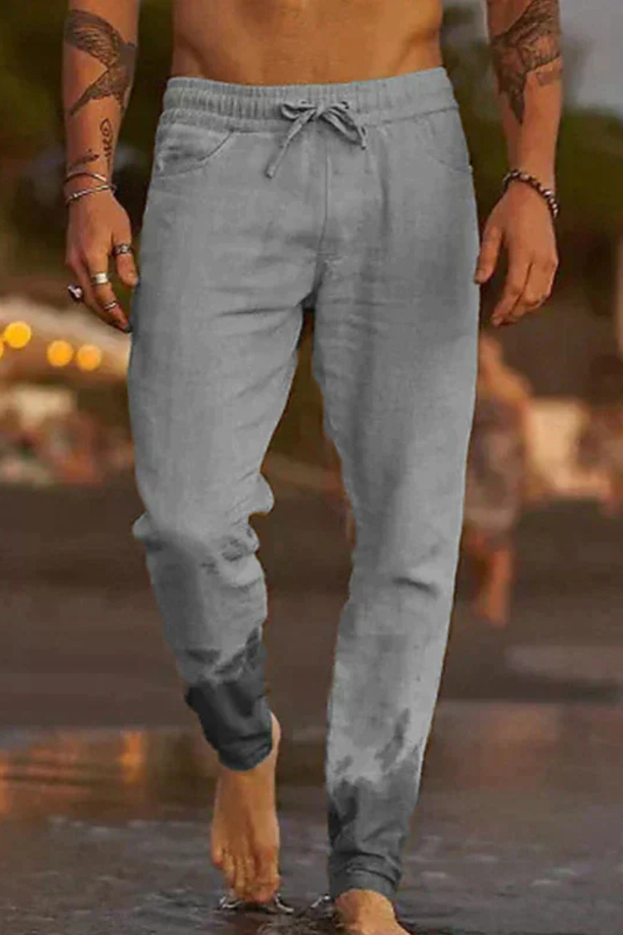 Aurelion Solace | pantalon à cordon de serrage