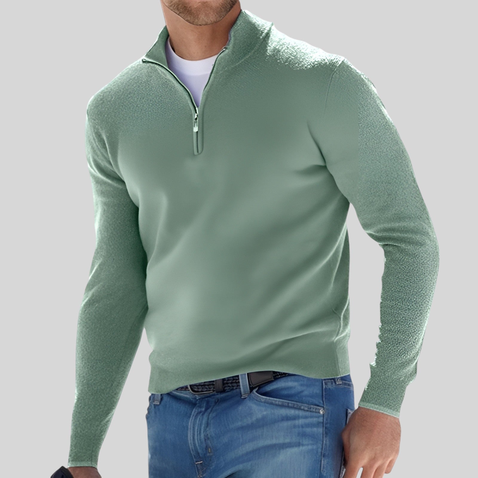 Marven™ - Pull zippé moderne
