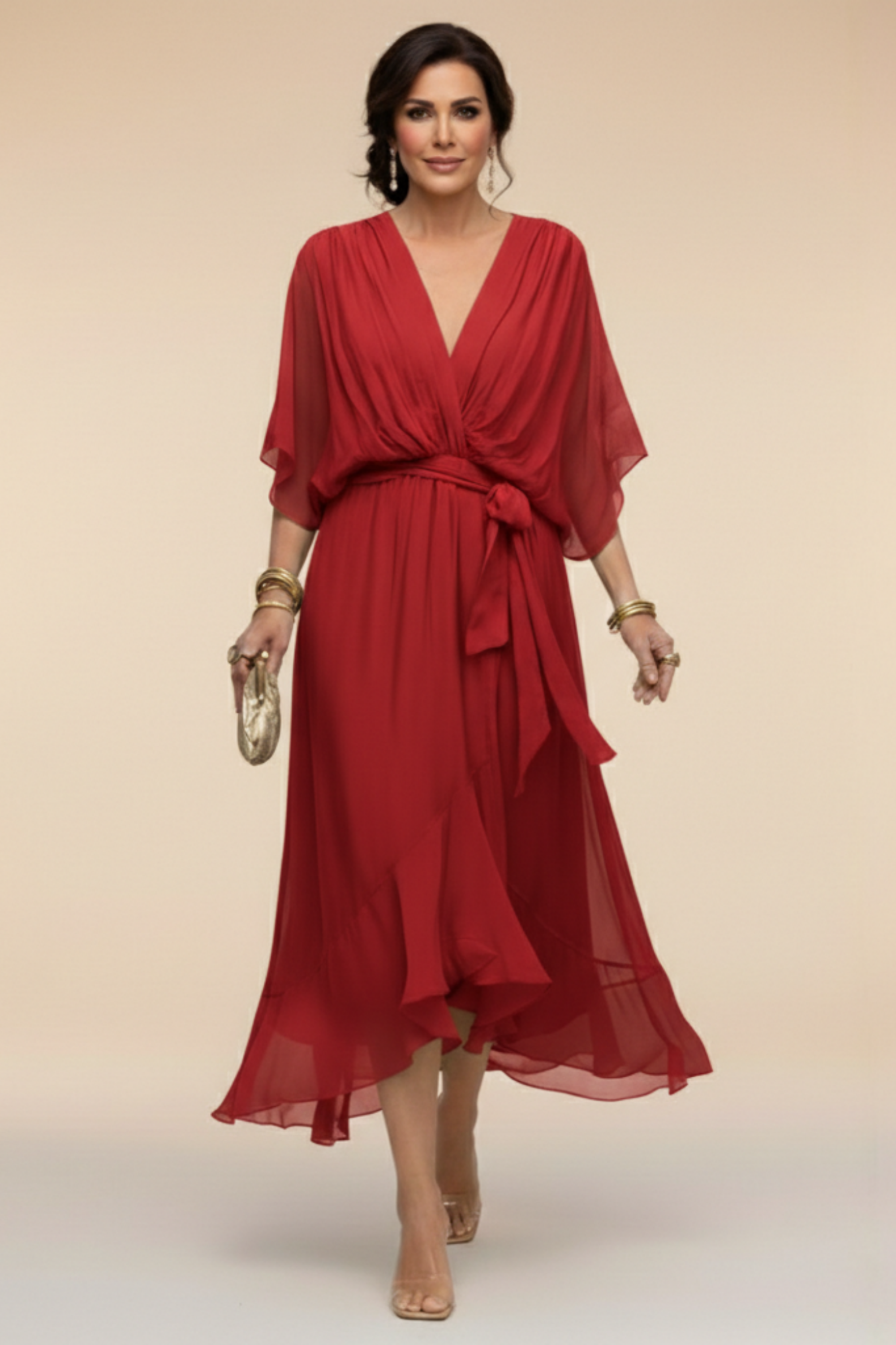 Élovira™ - Robe en chiffon