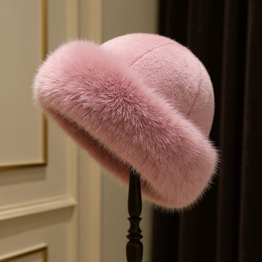 Svea™ - Elegante Kunstfellmütze