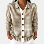 Nola™ - Eleganter Streifen-Cardigan