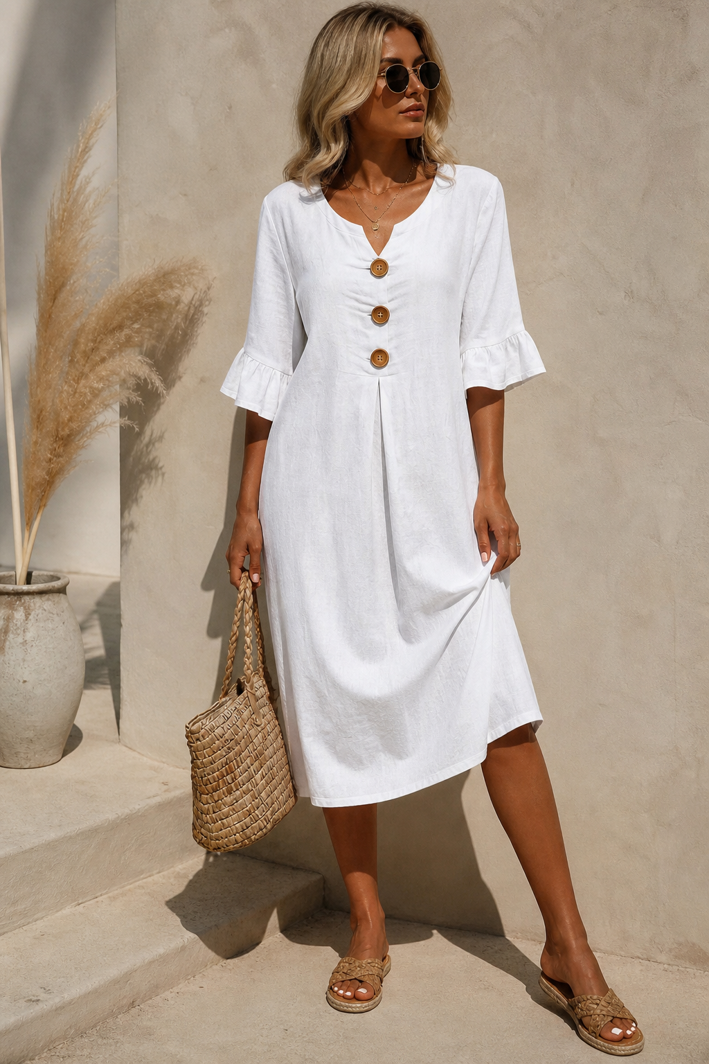 Amaya™ - Robe Fluide Féminine