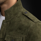 Adrien™ – Veste en daim Oltrarno