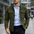 Adrien™ – Veste en daim Oltrarno