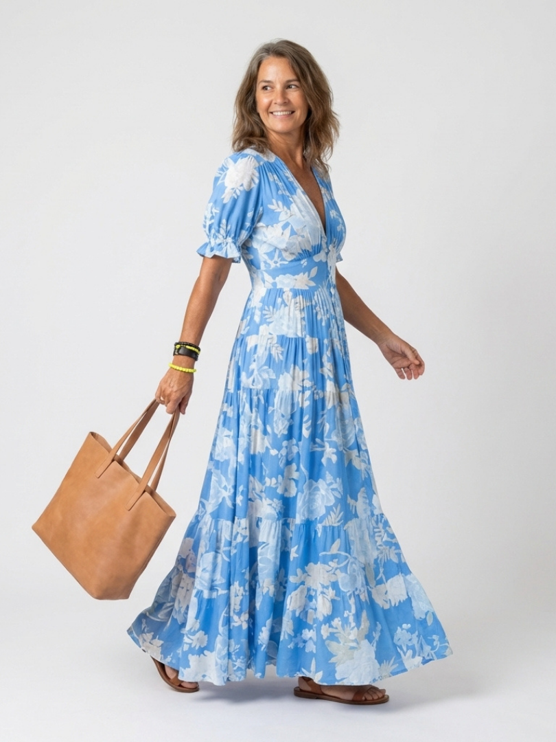 Juliette™ – Robe Fleurie Raffinée