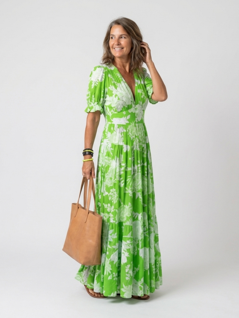 Juliette™ – Robe Fleurie Raffinée