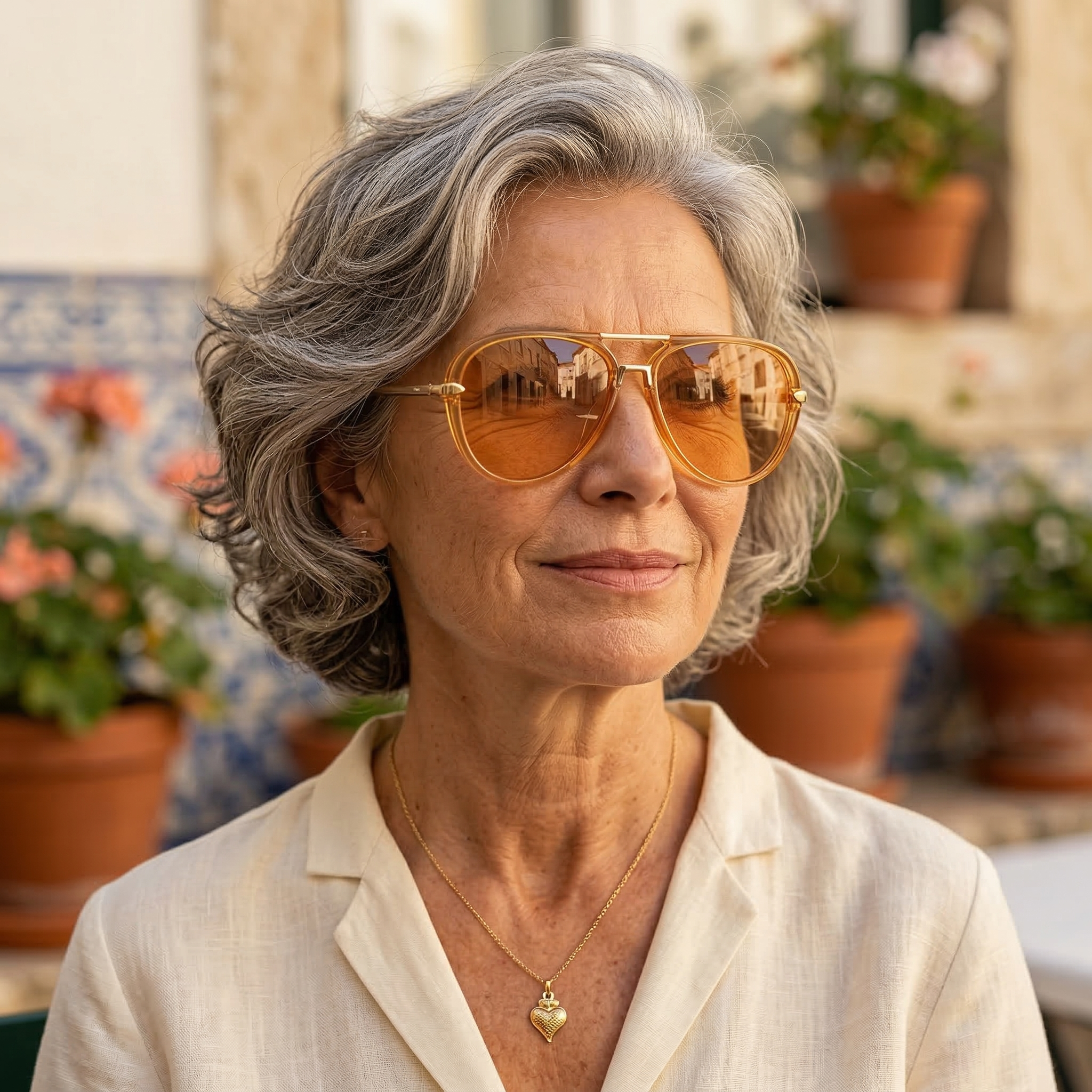 Léonie™ - Lunettes de soleil aviateur