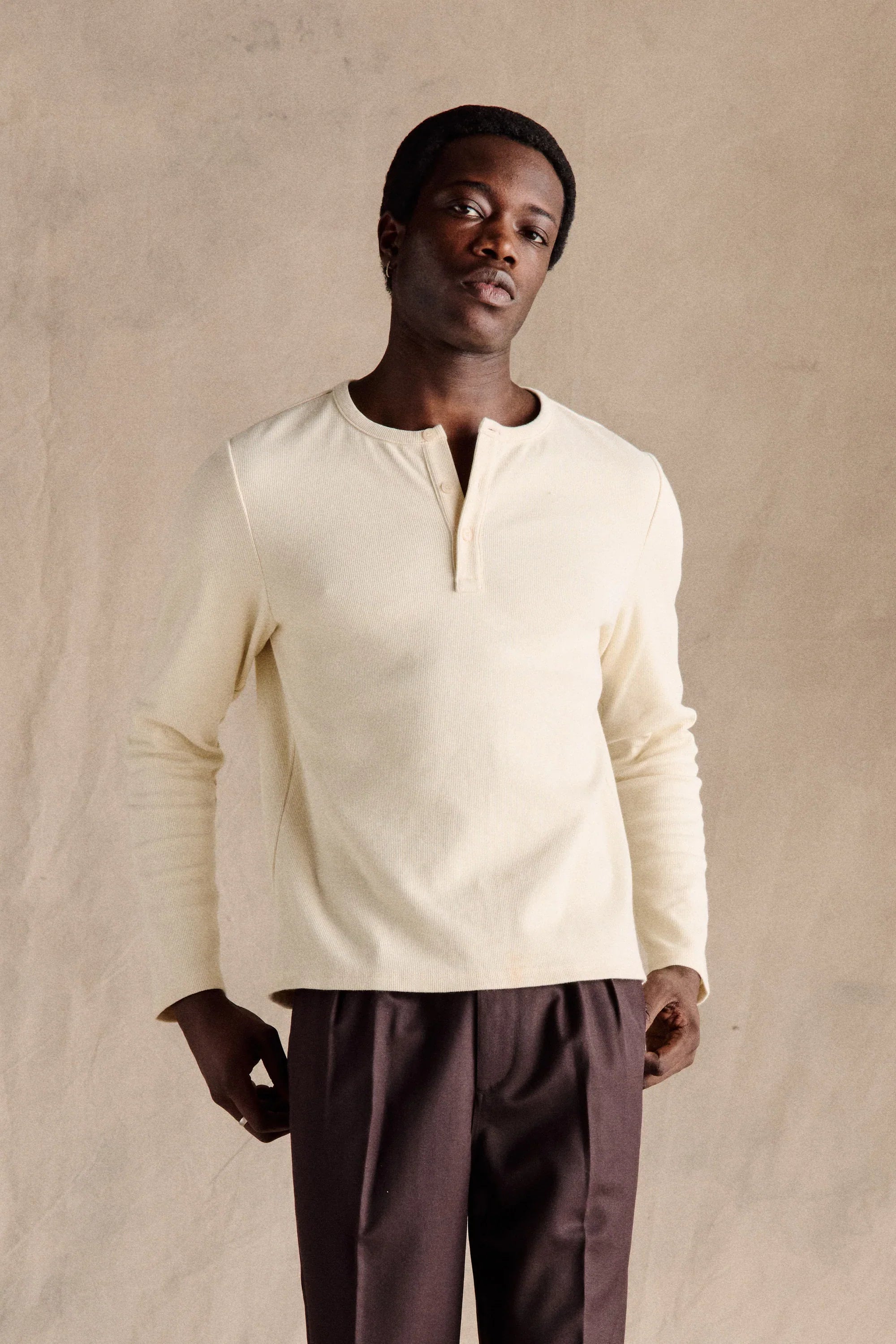 Orme Ligne | à patte de boutonnage t-shirt