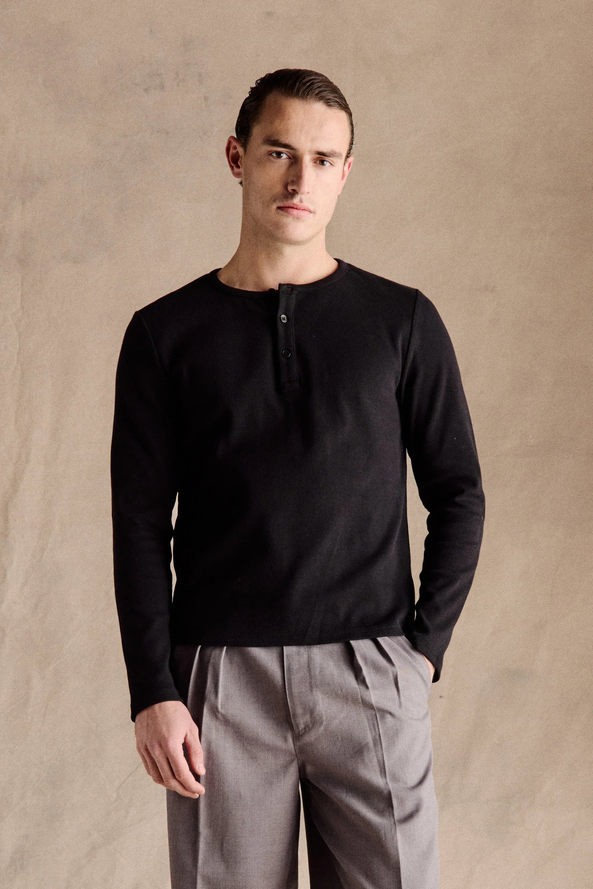 Orme Ligne | à patte de boutonnage t-shirt