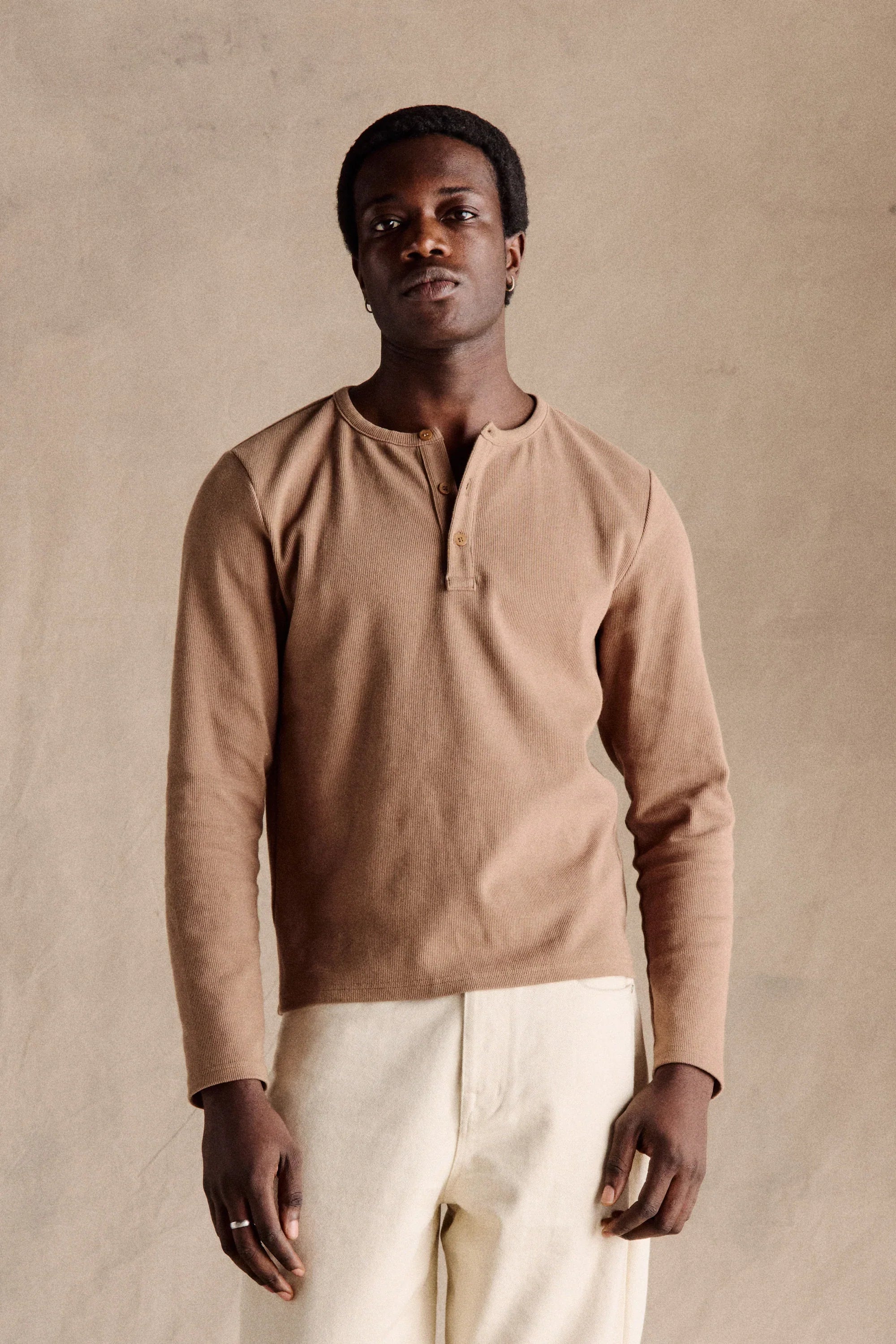 Orme Ligne | à patte de boutonnage t-shirt