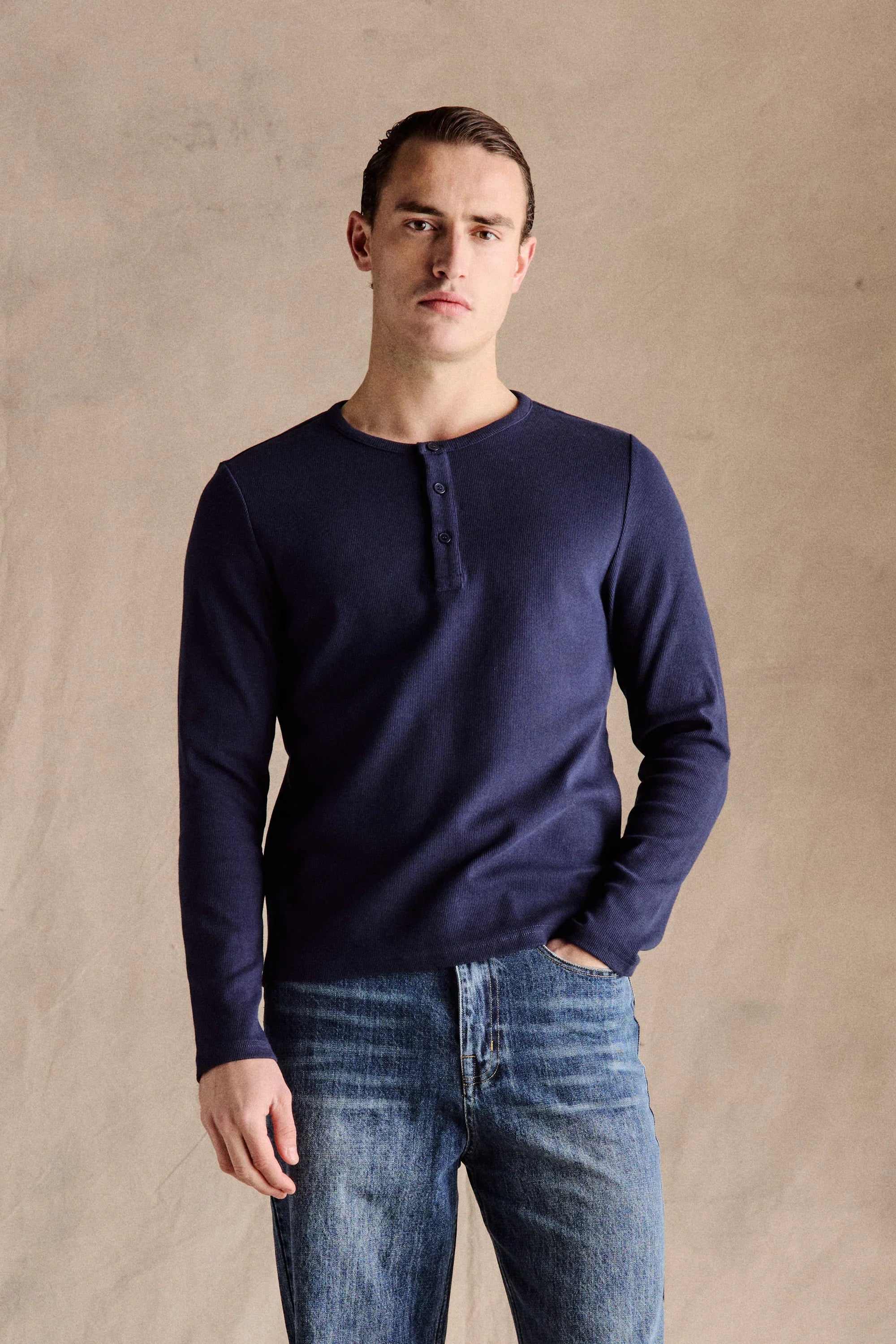 Orme Ligne | à patte de boutonnage t-shirt