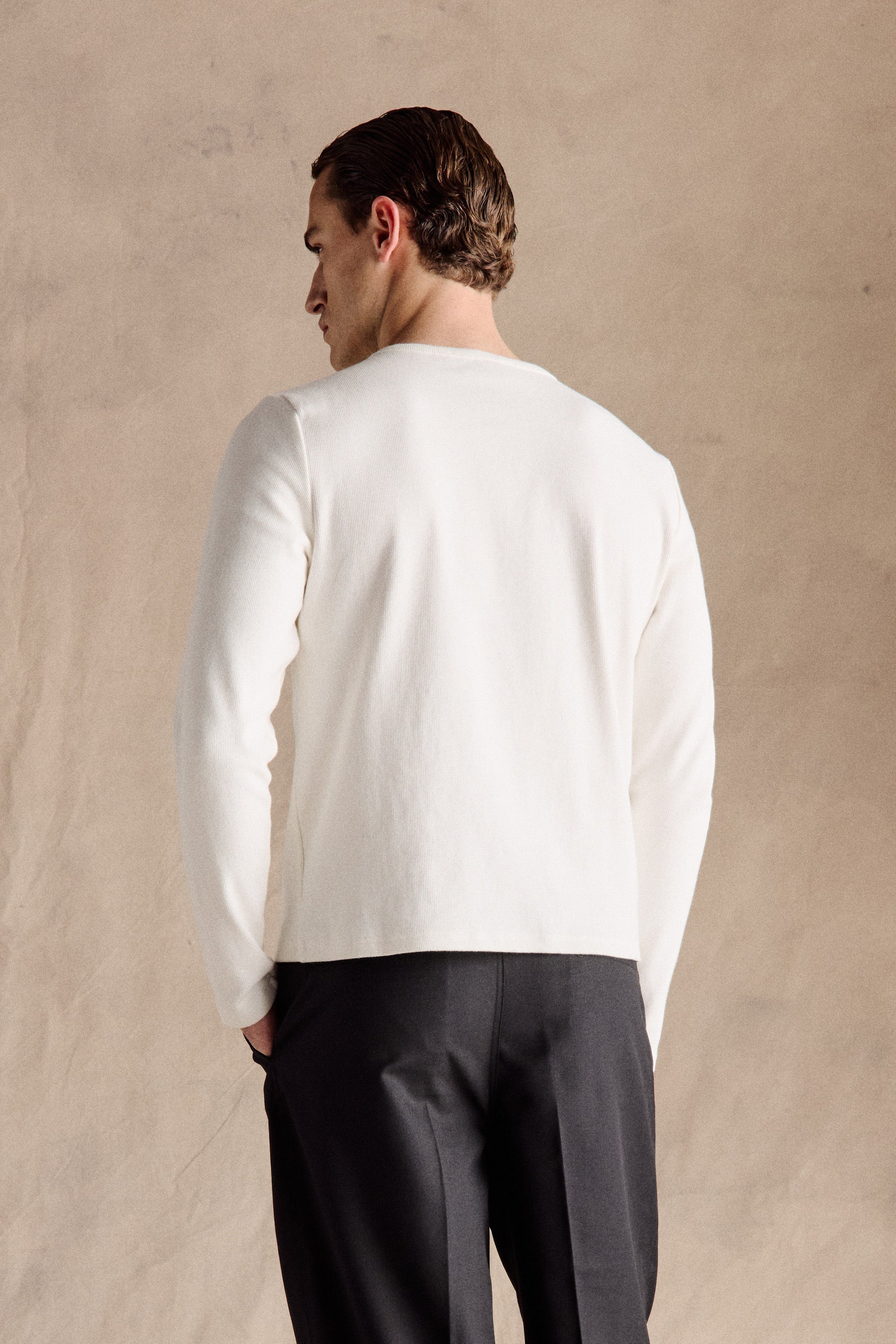Orme Ligne | à patte de boutonnage t-shirt