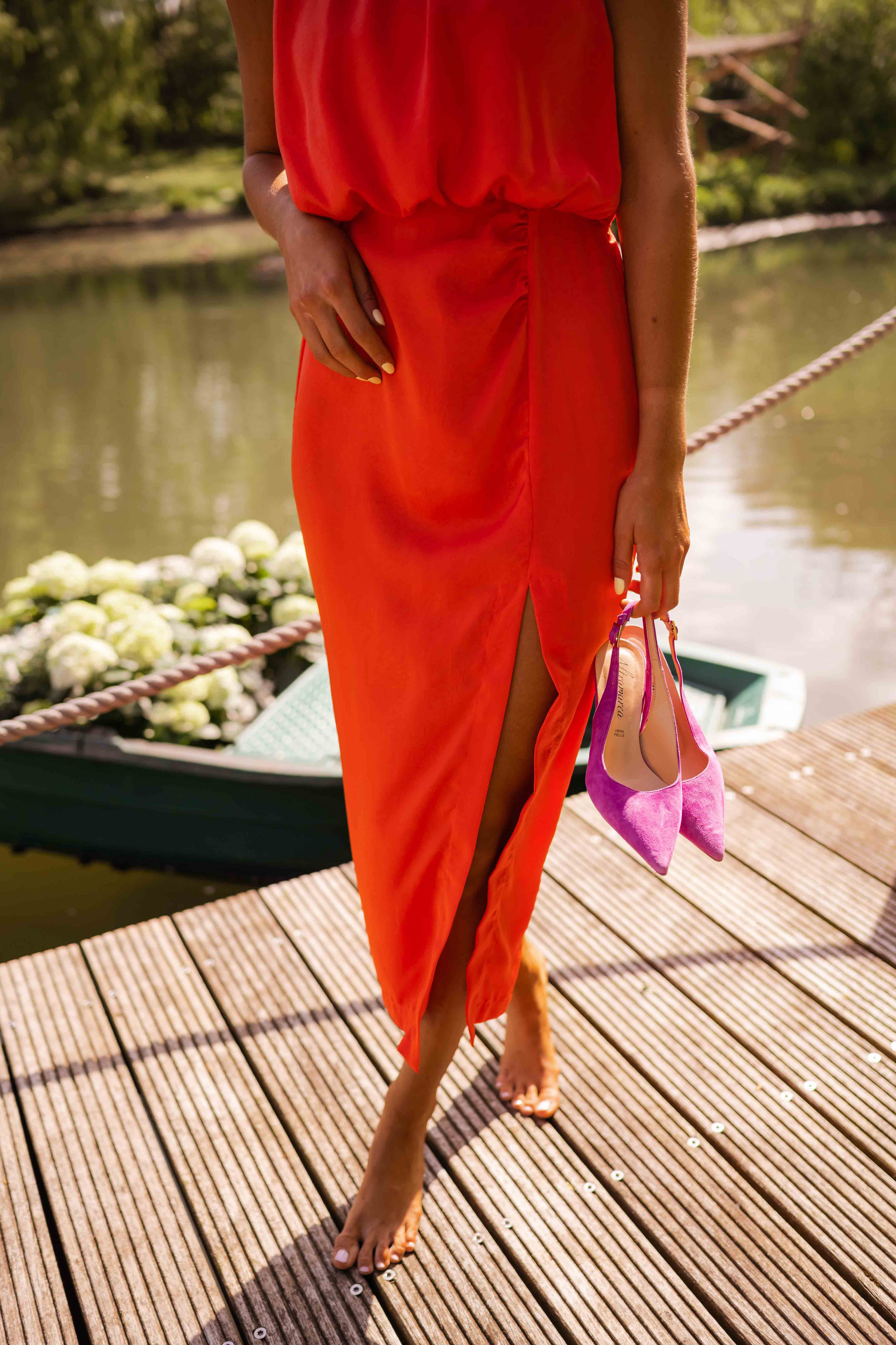 Oréliane™ - Robe fluide élégante