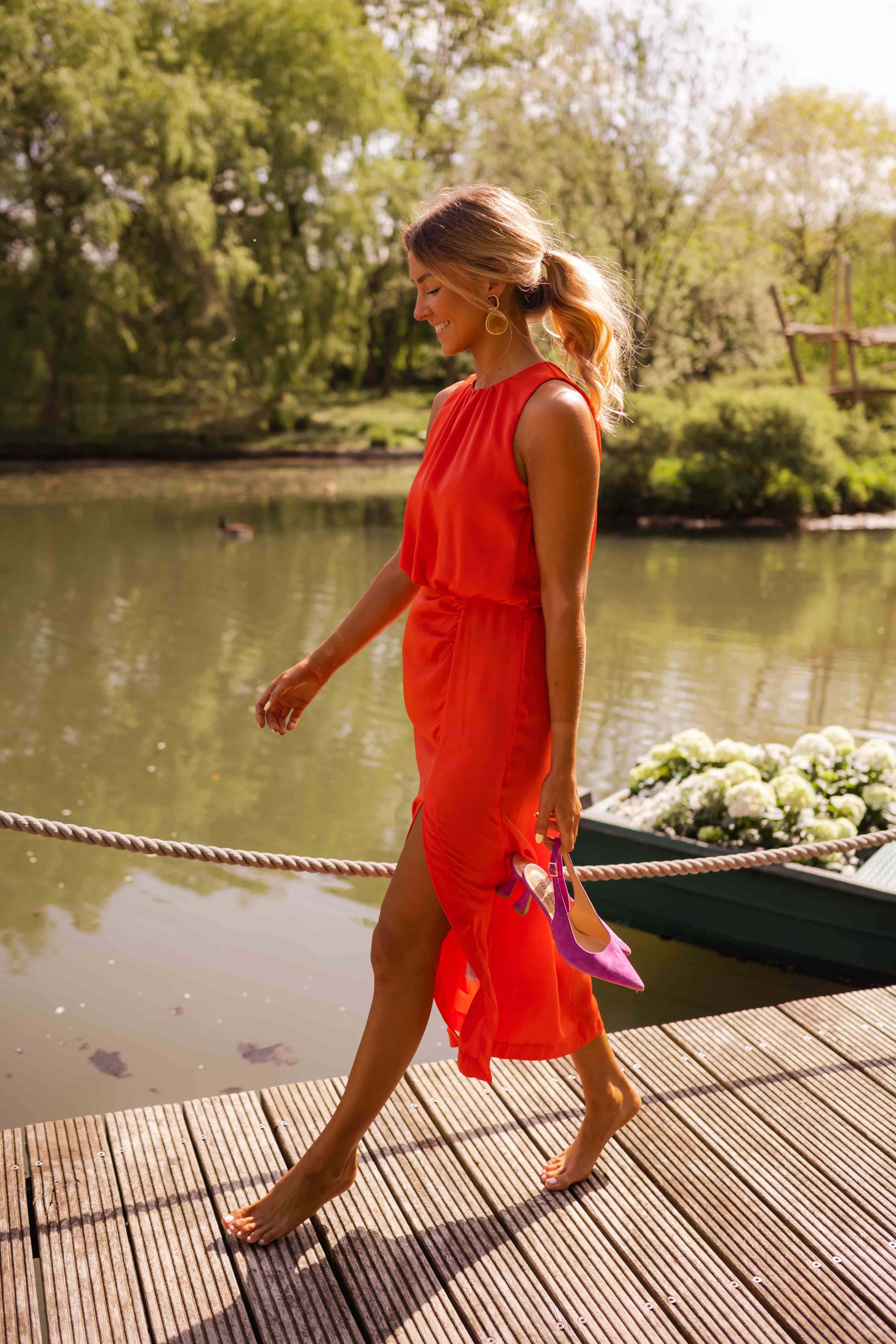 Oréliane™ - Robe fluide élégante