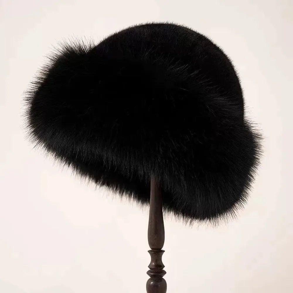 Svea™ - Elegante Kunstfellmütze