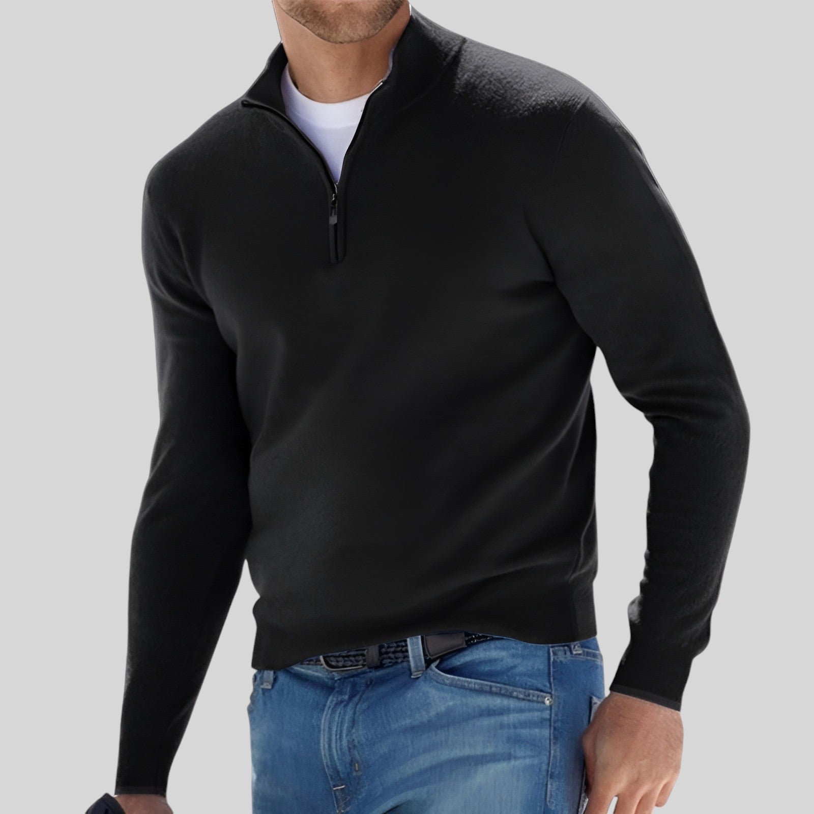 Marven™ - Pull zippé moderne