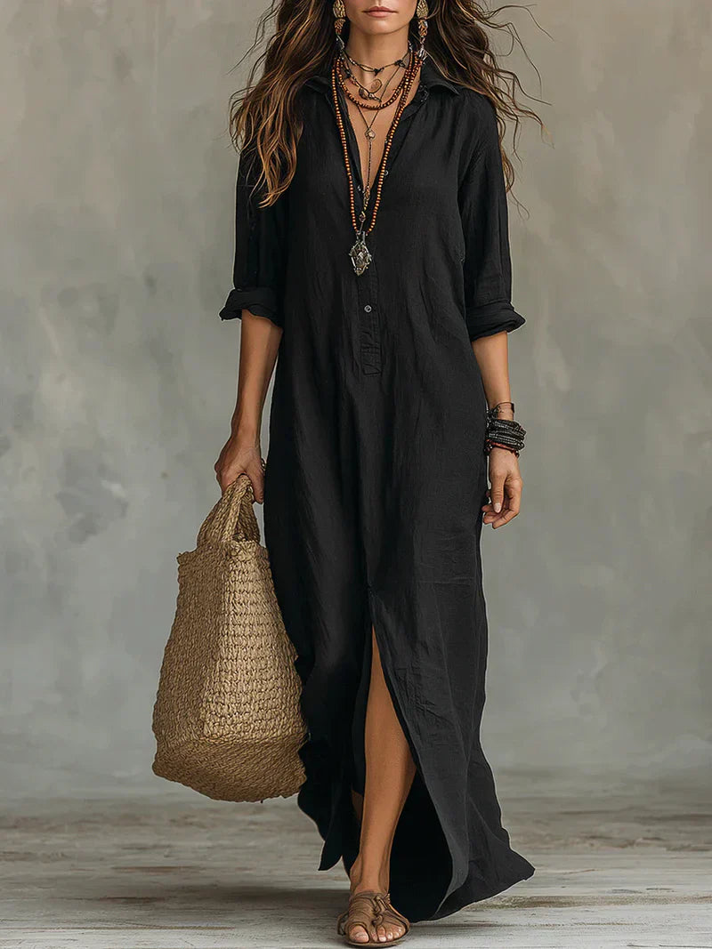 Éloïse™ - Robe Maxi Fluide et Féminine