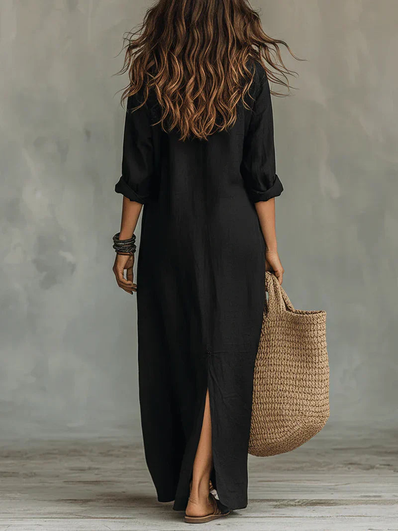 Éloïse™ - Robe Maxi Fluide et Féminine