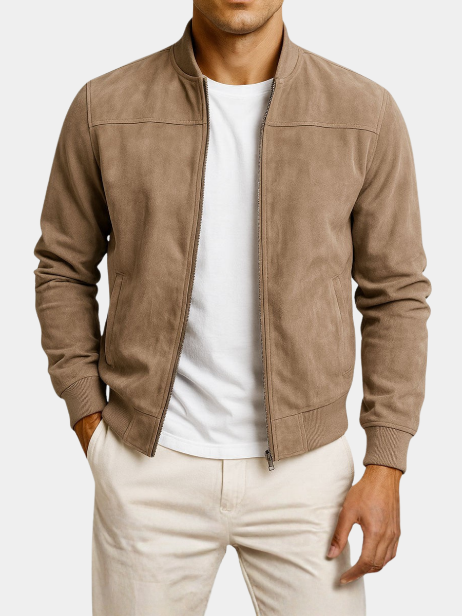 Léon™ - Veste en daim pour homme