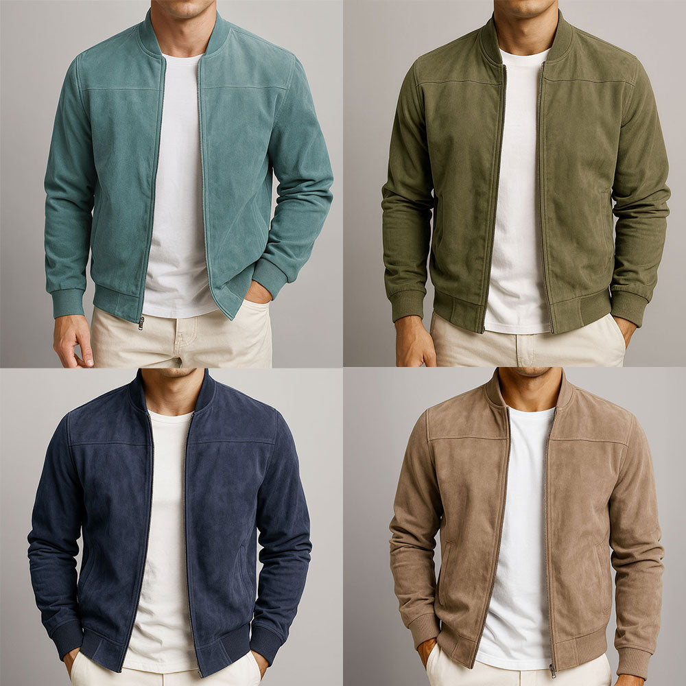 Léon™ - Veste en daim pour homme
