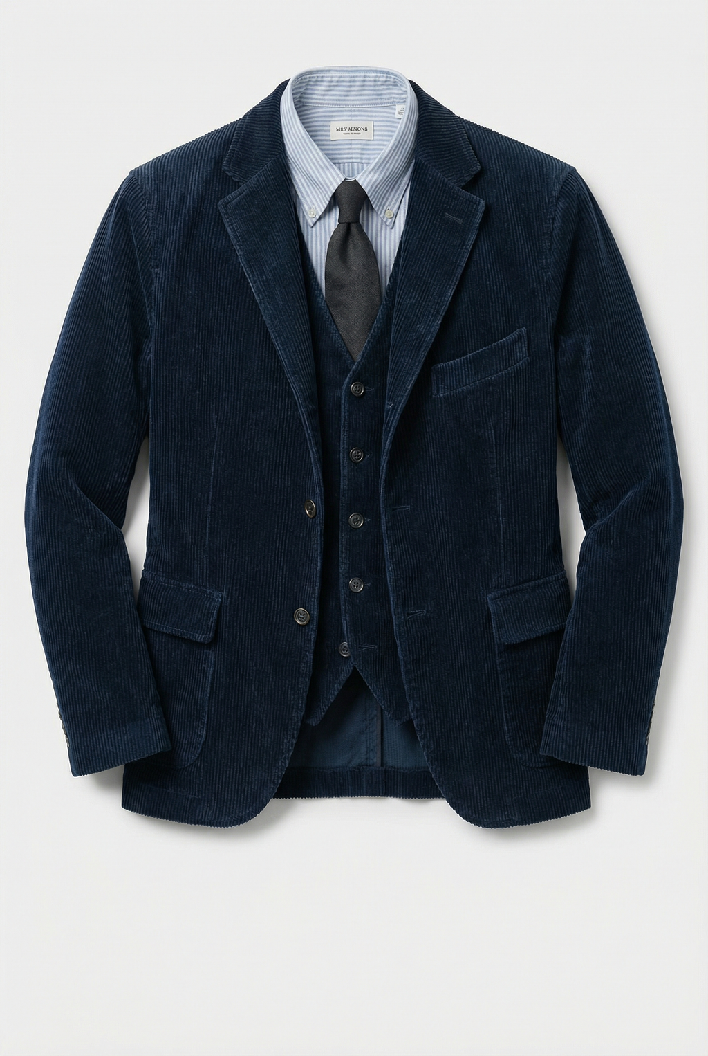 Lorenzio™ - Ensemble blazer avec gilet