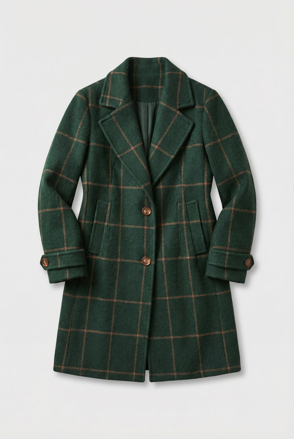 Oréliane™ - Manteau à carreaux élégant