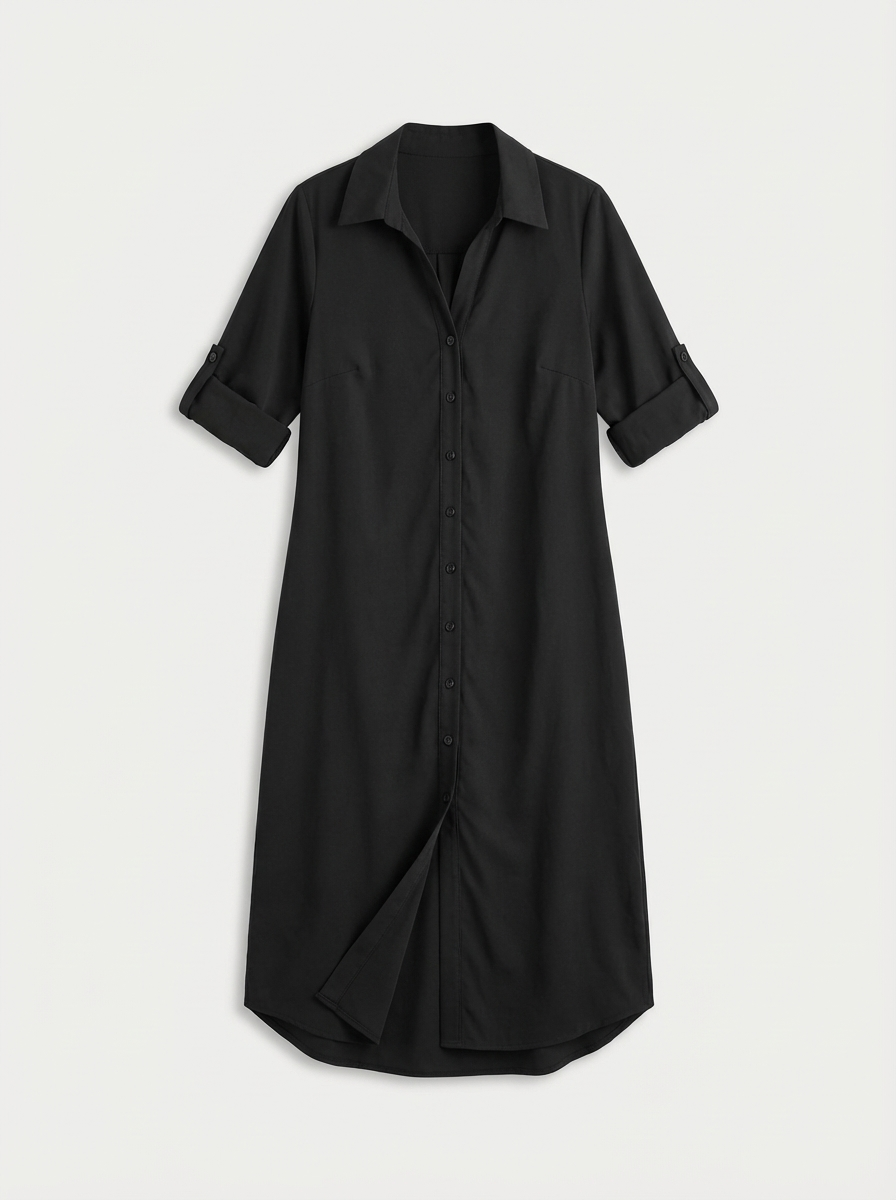 Élodie | Robe chemise oversize